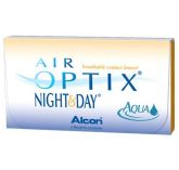 AIR OPTIX NIGHT&DAY AQUA CAIXA COM 6 LENTES 3 PARES DO MESMO GRAU