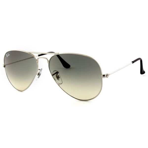 Ray-Ban RB3025 003/32 58 Aviador Médio Cinza Degradê - Óculos de Sol