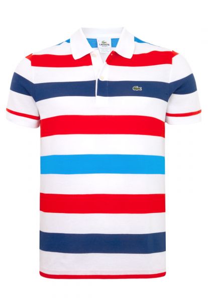 Camisa Polo Lacoste Tag Branca