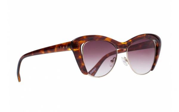 ÓCULOS EVOKE CAT CITY TURTLE SHINE BROWN GRADIENT