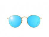 ÓCULOS RAY-BAN RB3447 112-4L AZUL ESPELHADO