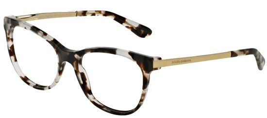 ÓCULOS DE GRAU DOLCE E GABBANA 3234 HAVANA BRANCO