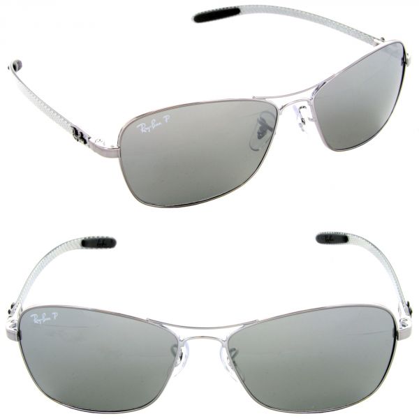 Ray-Ban RB 8302 004 / N8 Gunmetal polarizada Espelho