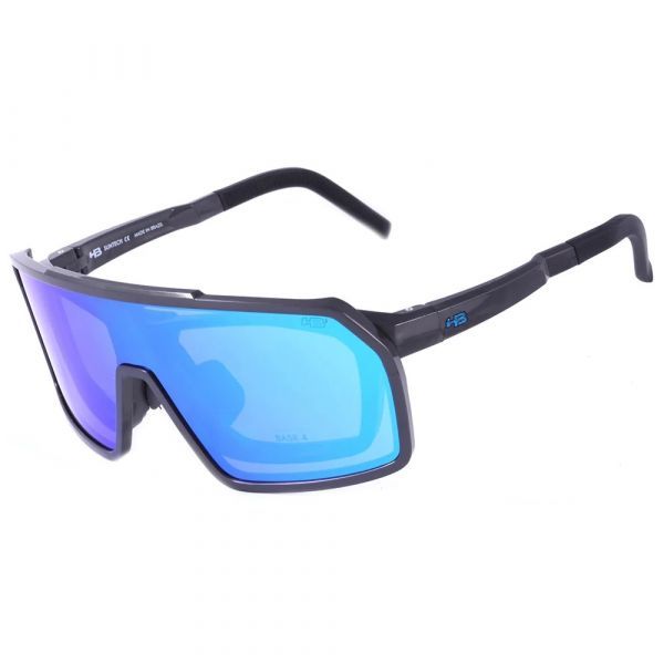 Óculos De Grau HB Presto Clip On Graphene/ Blue/ Blue Chrome