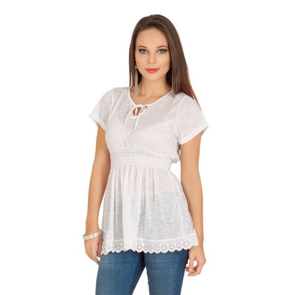 Blusa Branca Feminina