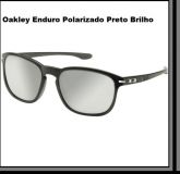 Oakley Enduro Polarizado Preto Brilho