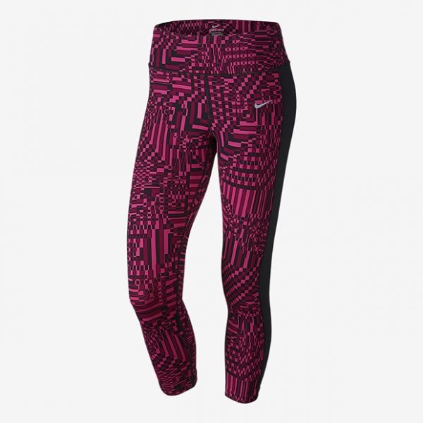 CALÇA NIKE PRINTED EPIC LUX CROP FEMININA