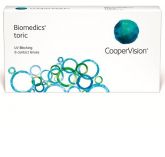 BIOMEDICS TORIC CAIXA COM 6 LENTES (3 PARES) DO MESMO GRAU