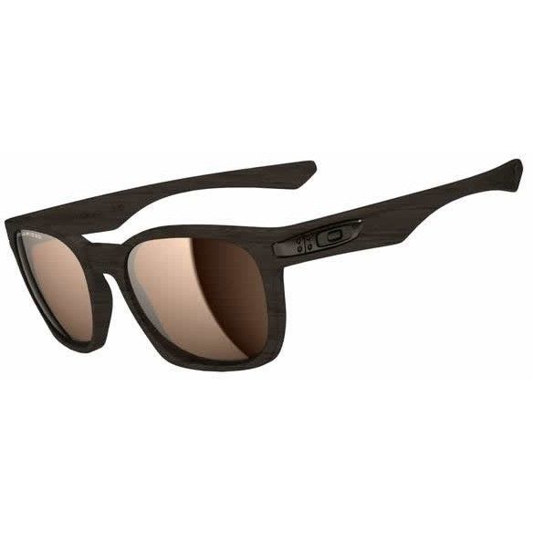 OAKLEY GARAGE ROCK WOODGRAIN TUNGSTEN IRIDIUM POLARIZED