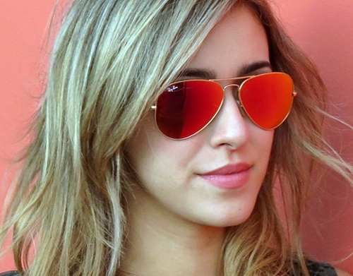 ÓCULOS RAYBAN RB3025 ESPELHADO VERMELHO