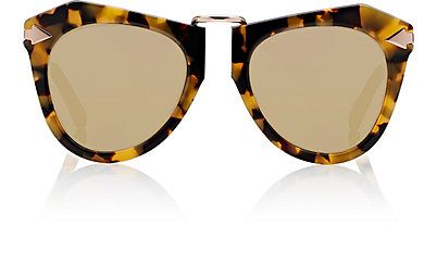 KAREN WALKER Uma órbita Superstars Sunglas