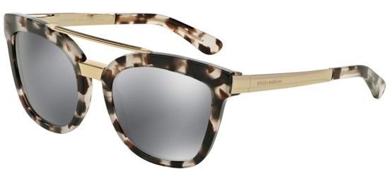 ÓCULOS DE SOL DOLCE E GABBANA 4269 HAVANA BRANCO