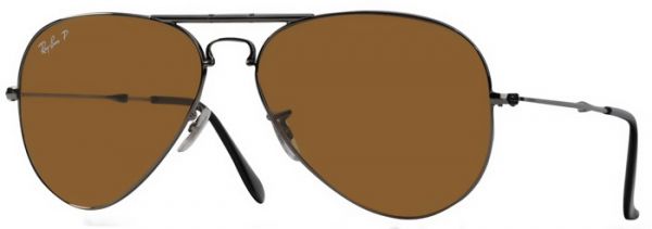 Ray Ban Aviador Dobrável Metal Polarizado RB3479 Grafite