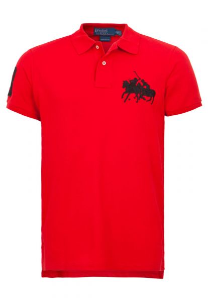 Camisa Polo Ralph Lauren Dual Mach Vermelho