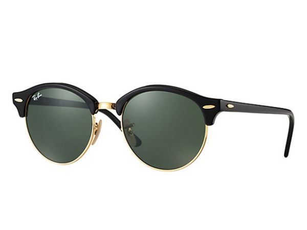 Óculos Ray Ban Clubround RB4246 901 Metal Unissex