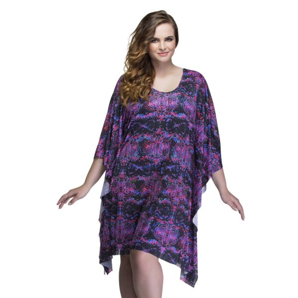 Kaftan Estampado Multiprint Batik