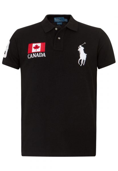 Camisa Polo Ralph Lauren Canada Preta