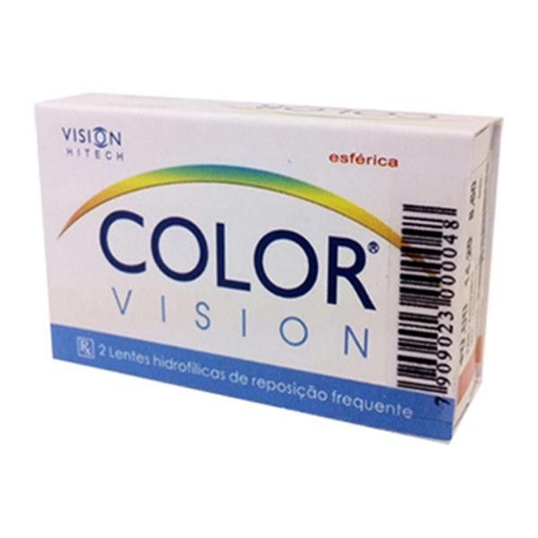 COLOR VISION CAIXA COM 2 LENTES 1 PAR DA MESMA COR E GRAU