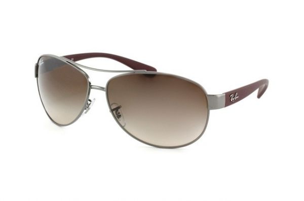 Óculos Ray Ban Metal Grafite com Preto Unissex RB3386