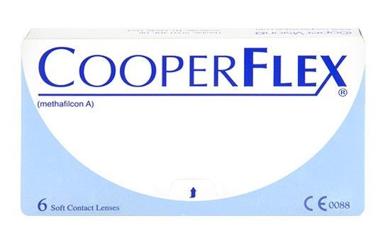 COOPERFLEX CAIXA COM 6 LENTES 3 PARES DO MESMO GRAU