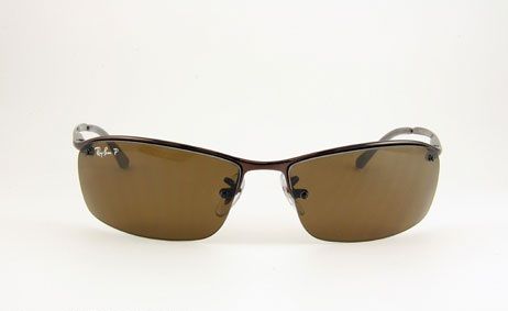 OCULOS RAY BAN RB 3183 MARROM LENTE POLARIZADA