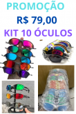 Kit 10 Óculos de Sol Juliet Coloridos