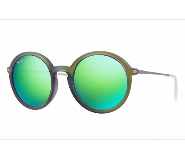 Óculos Ray Ban RB 4222 Verde espelhado Roud Youngster