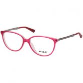 Óculos de Grau Vogue VO2866 Rosa Translúcido Fosco com Grafite Feminino Acetato Médio