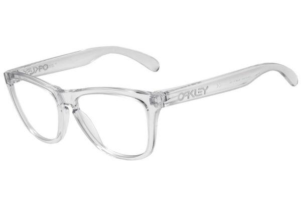 OAKLEY FROGSKIN - ÓCULOS DE GRAU POLISHED CLEAR Lente 5,4 cm