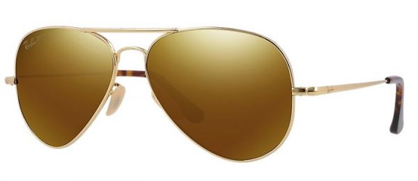 ÓCULOS DE SOL RAY-BAN AVIADOR ULTRA MASC RB8029K 040KN3 58-14