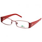 Armação Óculos de Grau Lacoste L2126 Vermelho Feminino
