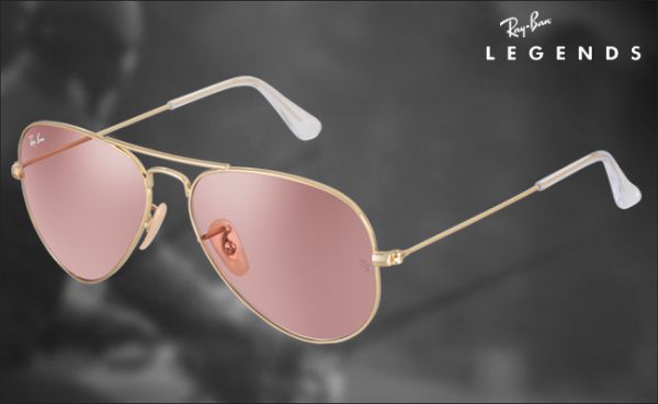 ÓCULOS DE SOL RAY BAN RB3025 001/15 AVIATOR  ROSA