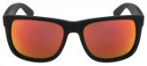 RAY BAN JUSTIN RB4165L Espelhado - Preto Fosco/Laranja - 622-6Q/55