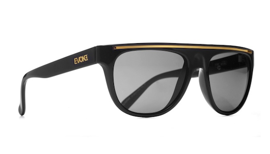 EVOKE EVK 07 ÓCULOS DE SOL THE HYPE BR BLACK SHINE/ GRAY