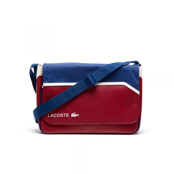 BOLSA MENSAGEIRO LACOSTE SPORT ULTIMUM VERMELHA