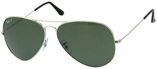 Ray Ban RB3025 Aviator Large Metal Grey Polarized