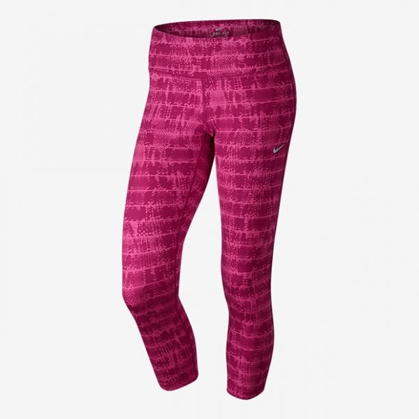 CALÇA NIKE PRINTED EPIC RUN CROP FEMININA