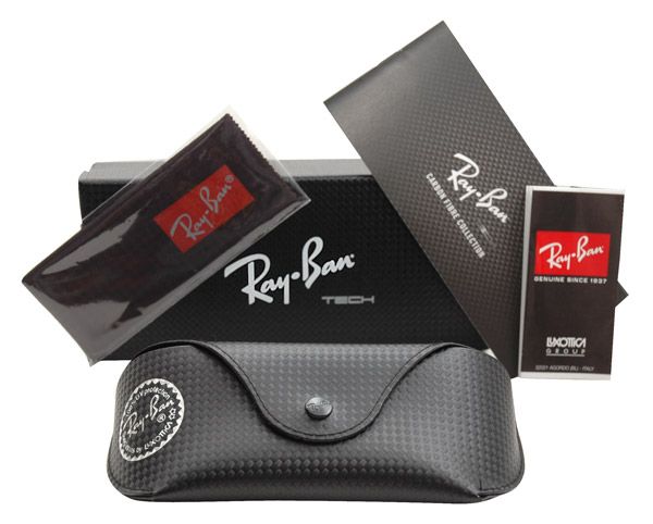 ESTOJO RAY BAN EM COURO E PARA ÓCULOS GRAU