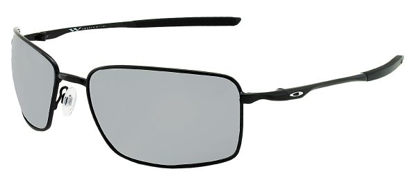 Óculos de SoL Oakley Square Wire Polished Black Black Iridiun