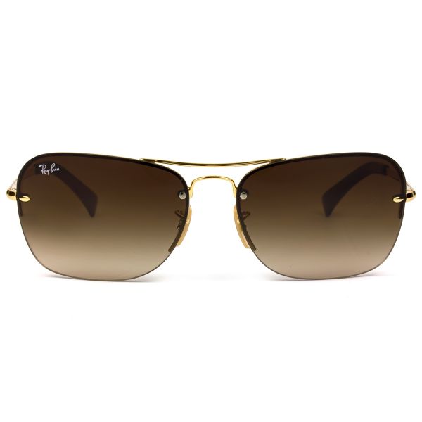 Óculos Ray Ban RB3541 001/13 61- Lentes Degradê