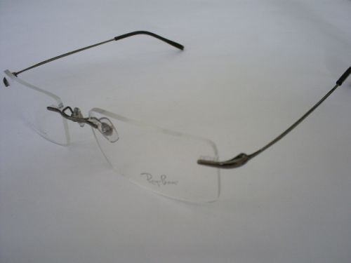 Armação de óculos Ray Ban Titanium mod RB 8647 1000 tam 54