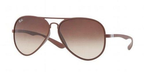 Ray Ban RB4180 881/13 Fosco Marrom / Lente Marrom Degradê