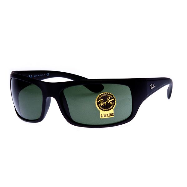 ÓCULOS Ray Ban RB4092 601 Acetato Preto Brilho  Polarizado