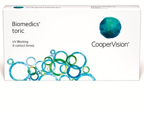 BIOMEDICS TORIC CAIXA COM 6 LENTES (3 PARES) DO MESMO GRAU