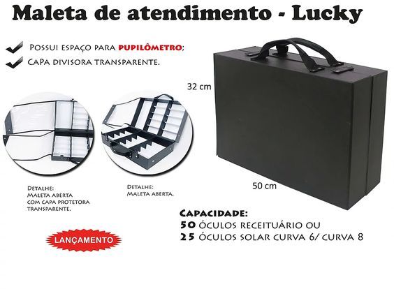 MALETA DE ÓCULOS LUCKY 25 ÓCULOS