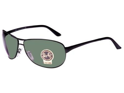 Ray Ban Metal Warrior Preto Fosco RB3342