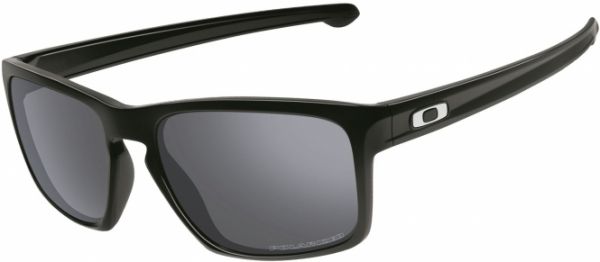 Oakley Sliver Polished Black Black Iridium Polarized