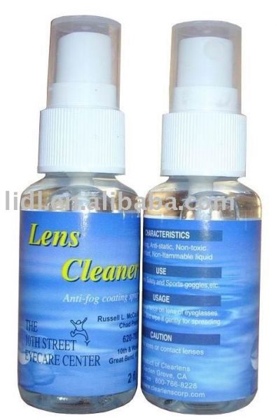 Líquido de limpeza Anti-fog dos óculos de proteção