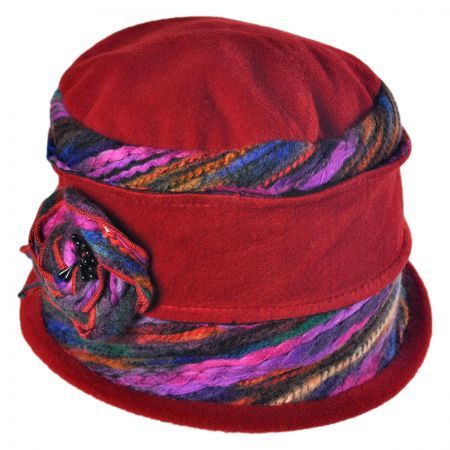 Velo Cloche Hat-Chapéu Feminino