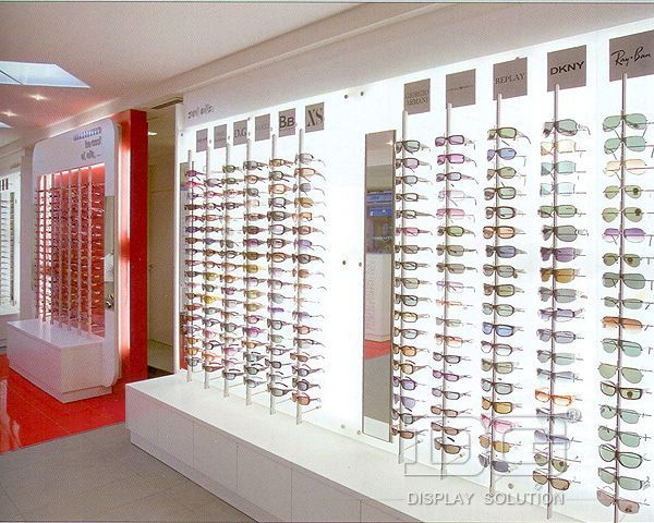 Lockable Eyewear Sunglasses Glasses Eyeglasses Display Rod